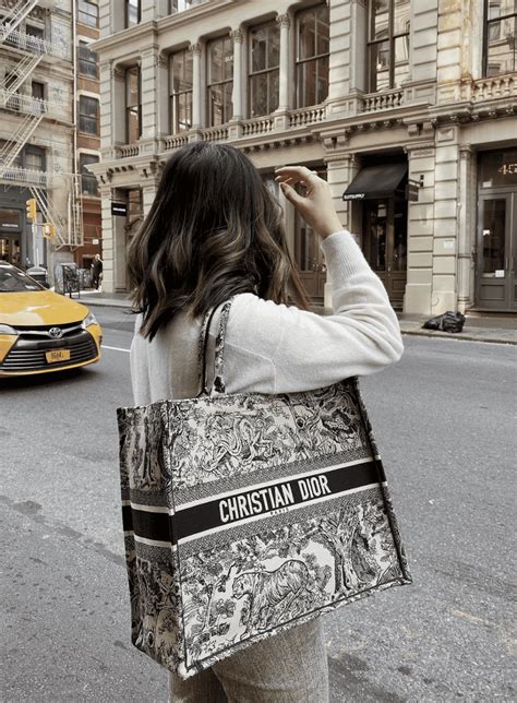 how to wear dior book tote|Dior Book Tote dupes.